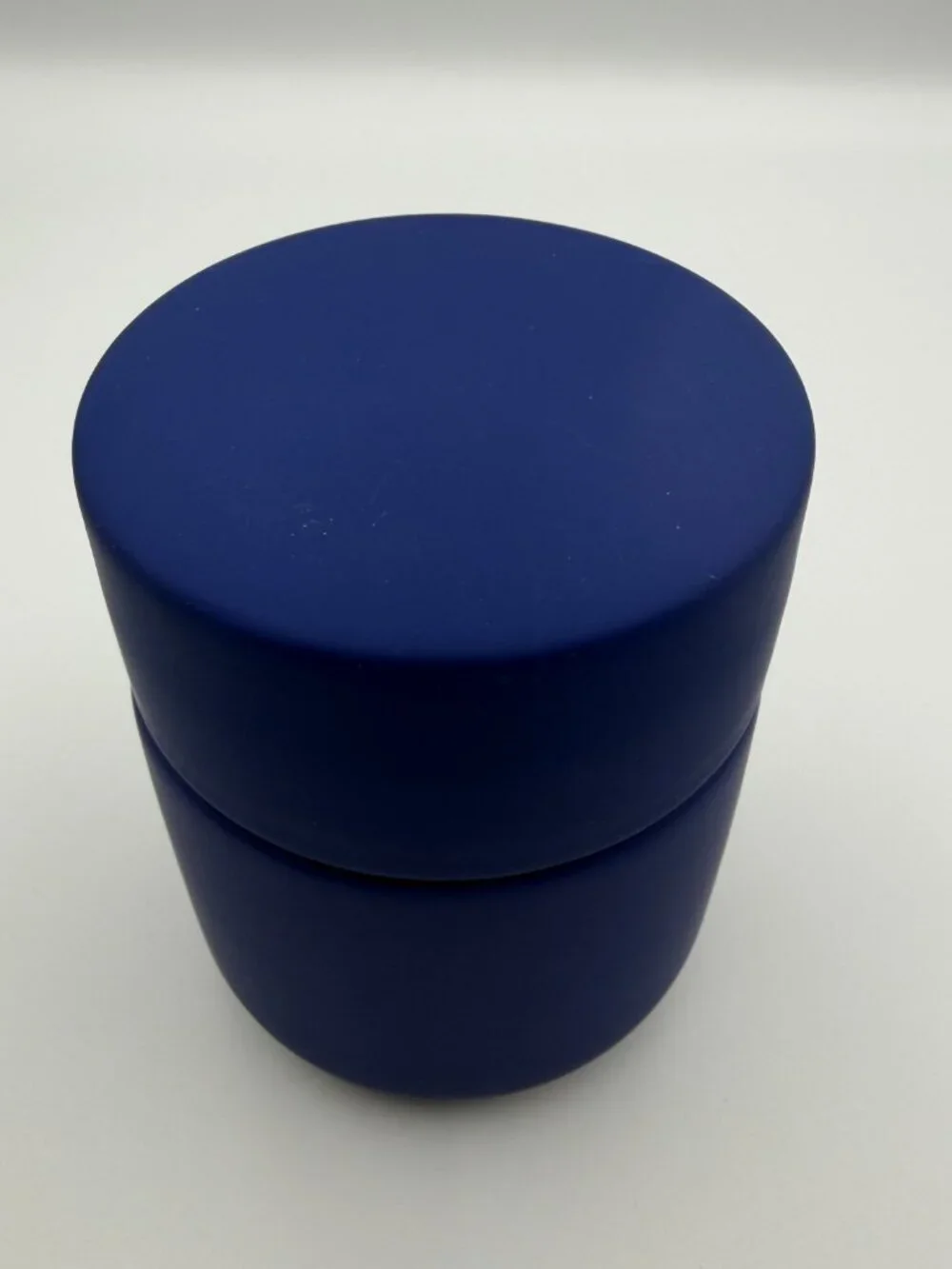 Zone Denmark UME Stoneware Vanity Jar with Lid Indigo Blue Minimalist NIB